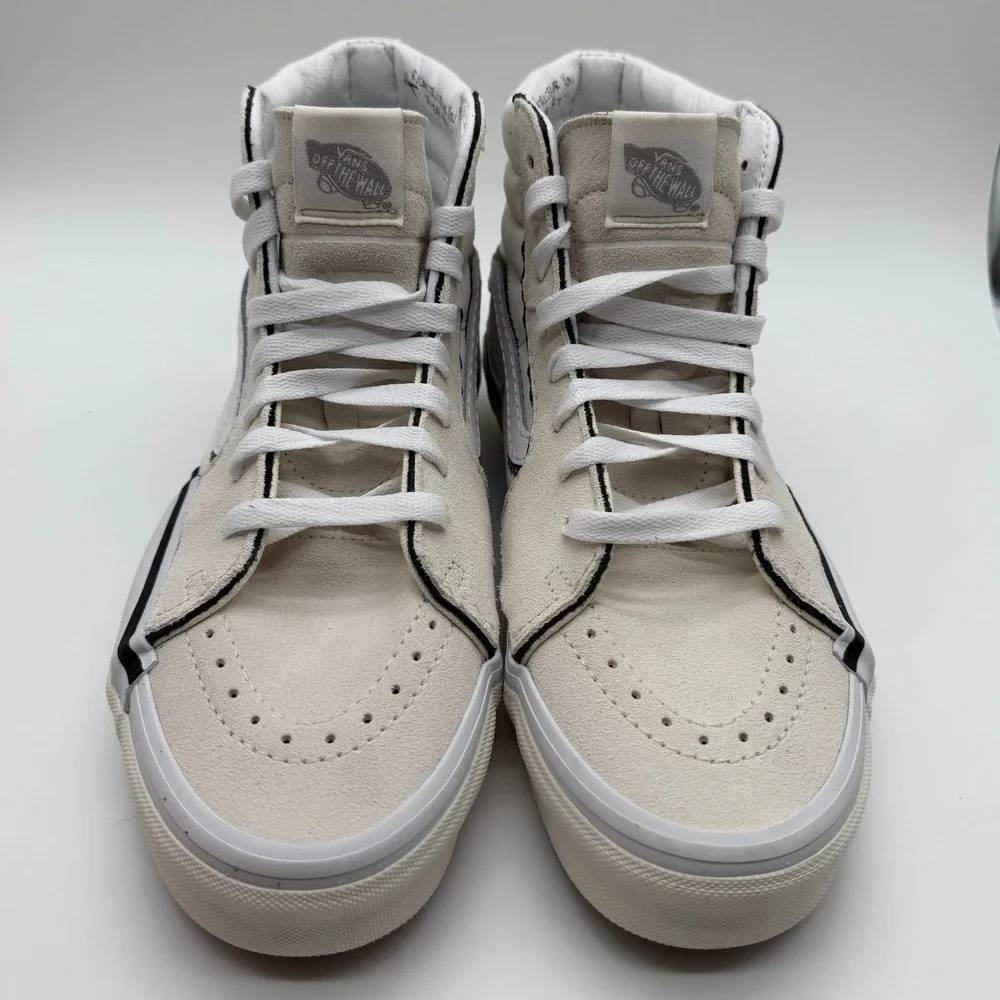 Vans Reconstruct Men's Size 9 SK8-Hi Skate Shoes Sneakers Marshmallow New‎ 0020
